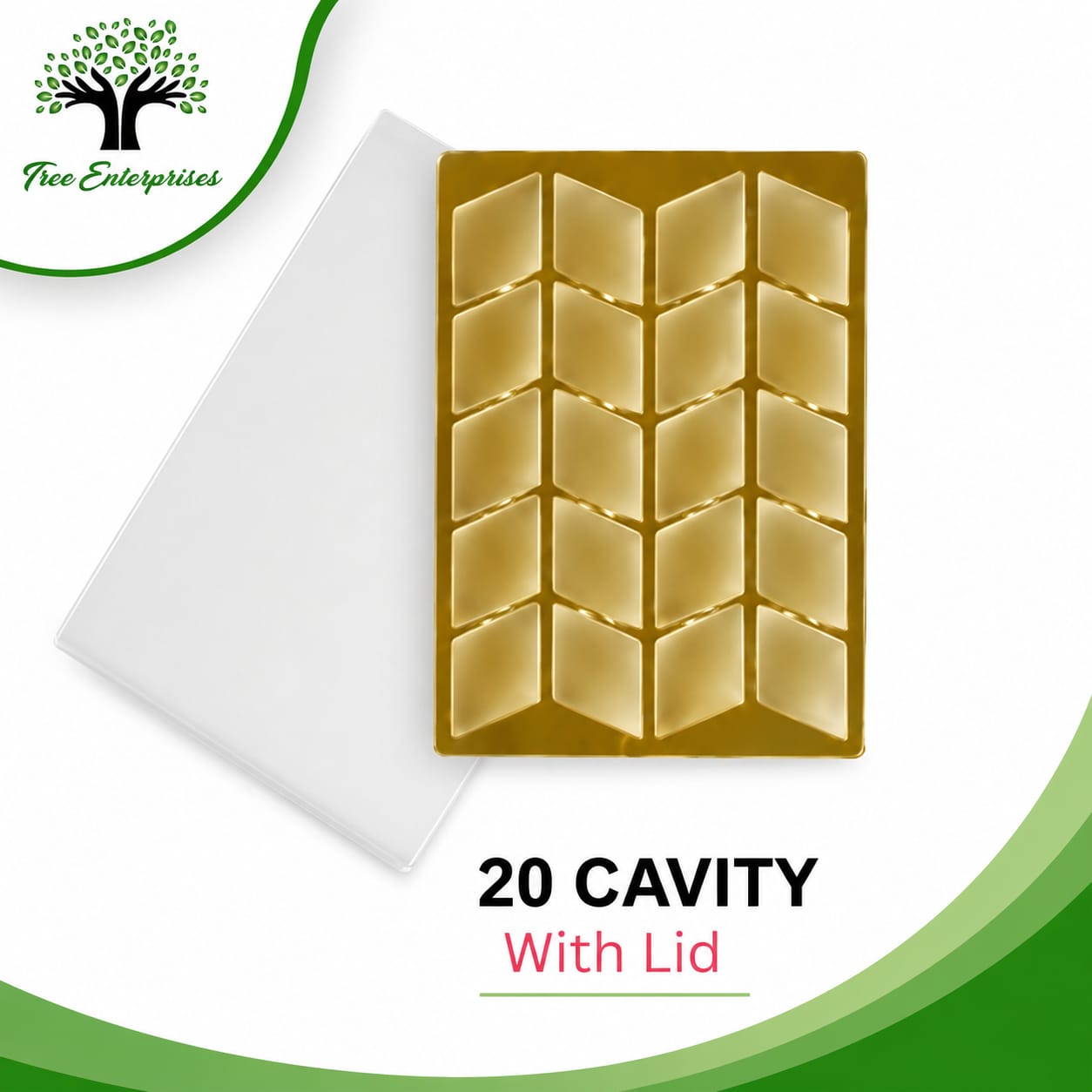20 CAVITY WITH LID